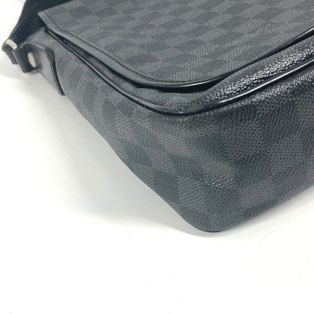 LOUIS VUITTON Shoulder Bag N58029 Damier Grafitto Canvas black Damier Grafitte Daniel MM