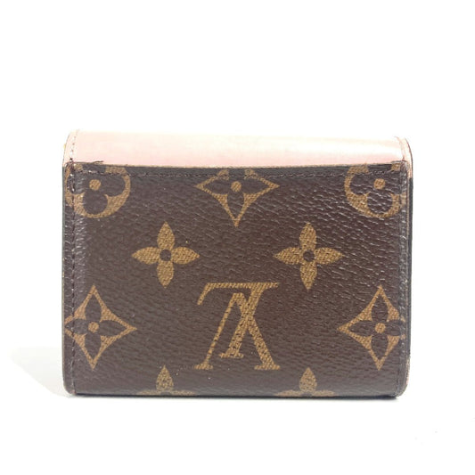 LOUIS VUITTON Trifold wallet M62933 Monogram canvas pink Monogram Portefeuille Zoe