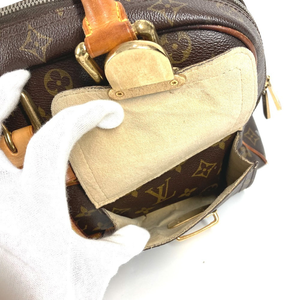 LOUIS VUITTON Shoulder Bag M95259 Leather/Canvas, Plastics black Monogram Elvinyl Squeeze