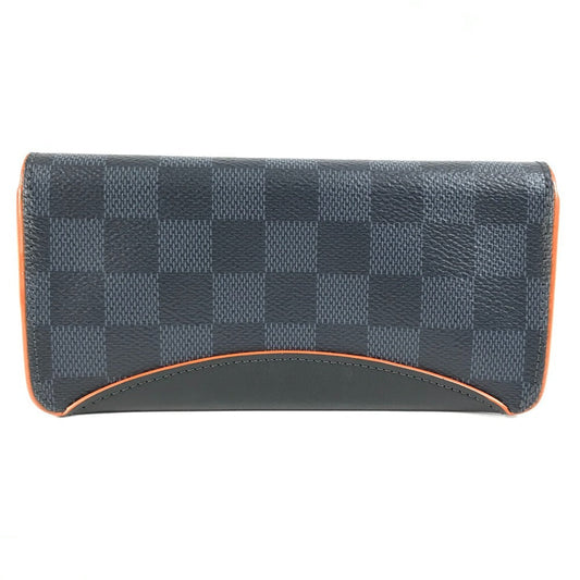 LOUIS VUITTON Pouch GI0380 Damier Cobalt Canvas Navy Damier Cobalt Etui Lunet Woody