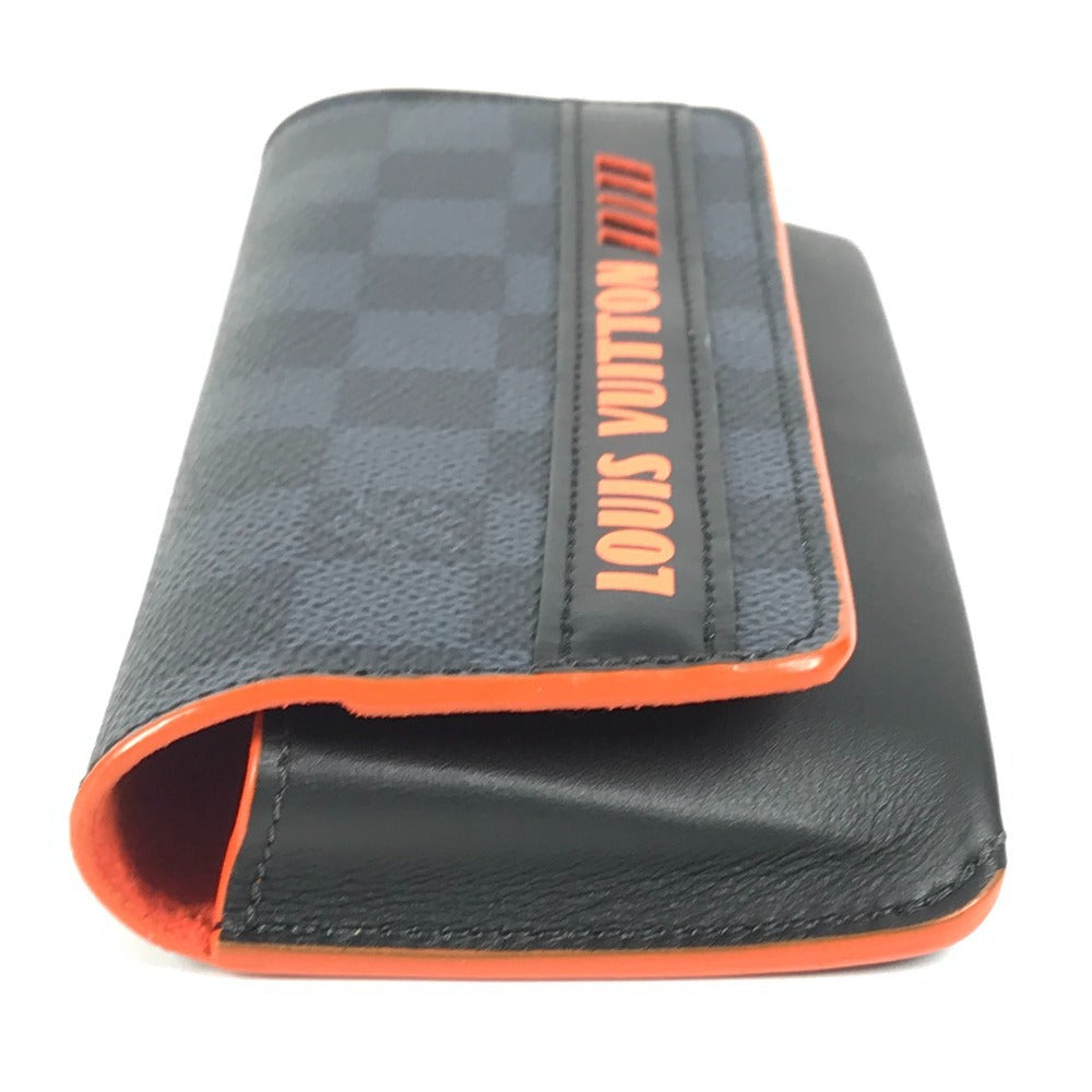 LOUIS VUITTON Pouch GI0380 Damier Cobalt Canvas Navy Damier Cobalt Etui Lunet Woody