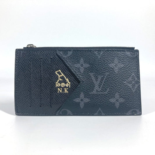 LOUIS VUITTON Coin case M30271 Monogram Eclipse Canvas black Monogram Eclipse Coin card holder