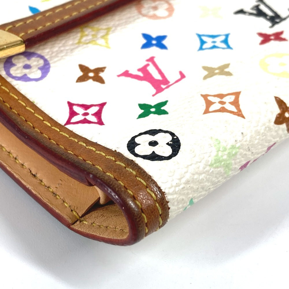 LOUIS VUITTON Trifold wallet M92659 Monogram multicolor canvas white Monogram multicolor Porte Tresor International