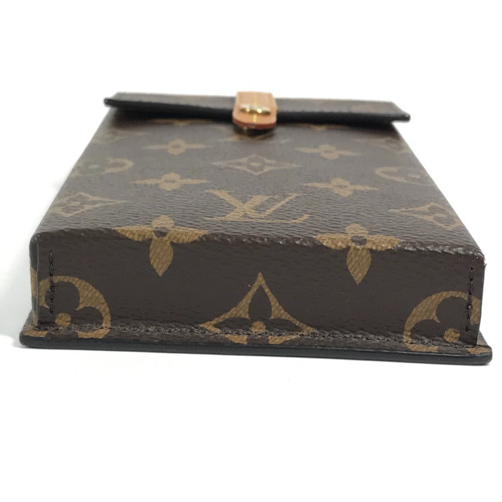 LOUIS VUITTON Pouch M68523 Monogram canvas Brown Monogram Box phone case