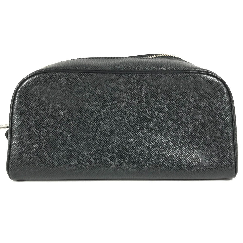 LOUIS VUITTON business bag M30222 Taiga Leather black Taiga Truest Cracking PM