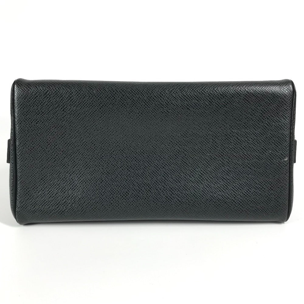LOUIS VUITTON business bag M30222 Taiga Leather black Taiga Truest Cracking PM