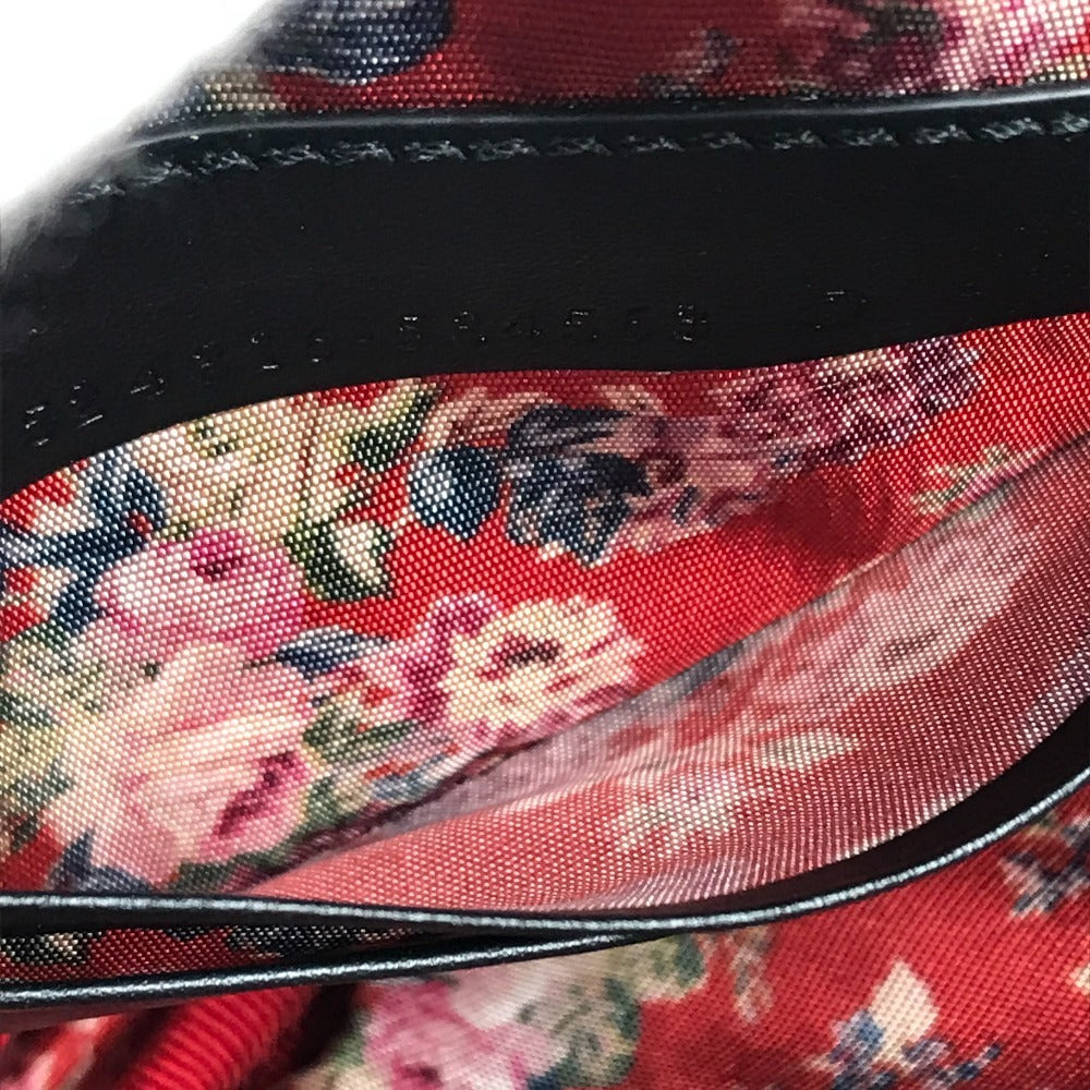 GUCCI Clutch bag 524316 Patent leather, rubber black Game List logo