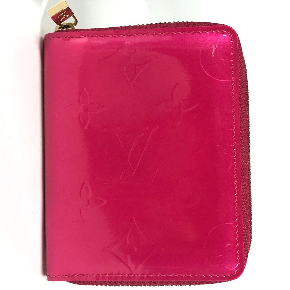 LOUIS VUITTON Folded wallet M91238 Monogram Vernis Canvas pink Monogram Vernis bloom compact wallet