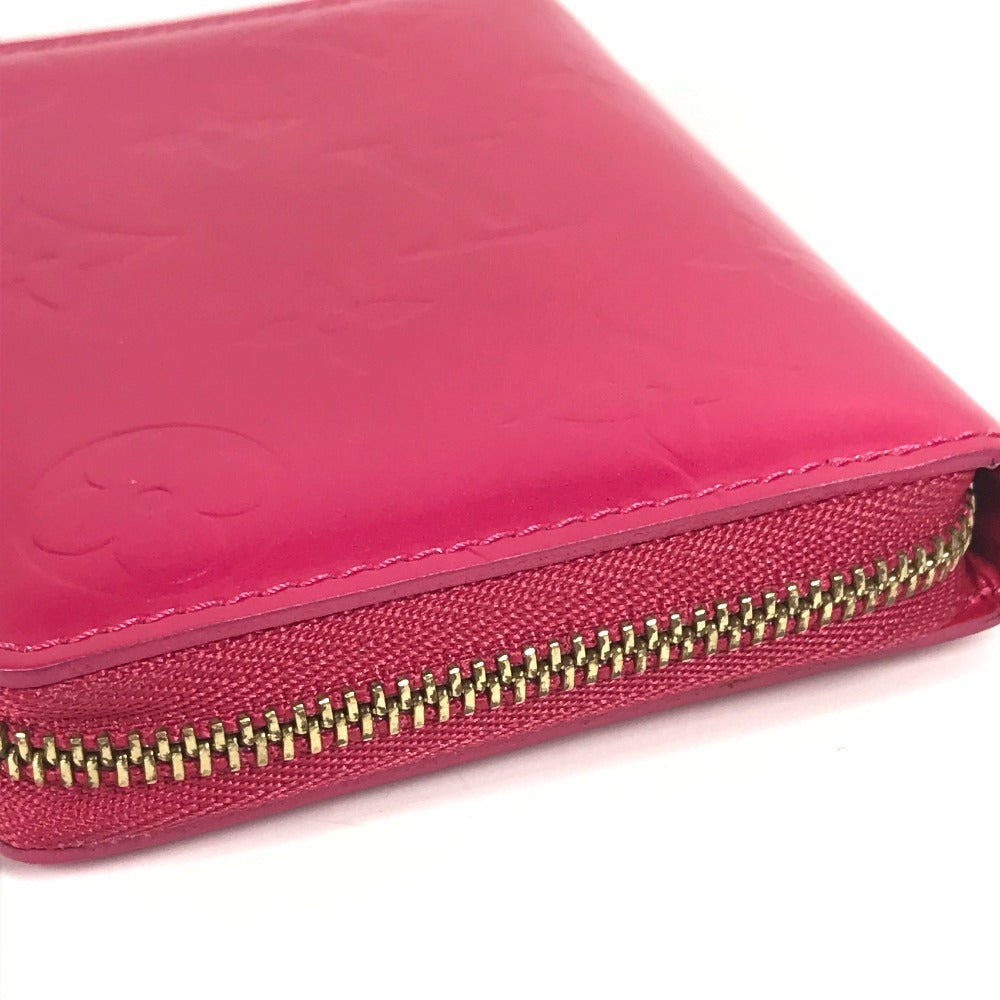 LOUIS VUITTON Folded wallet M91238 Monogram Vernis Canvas pink Monogram Vernis bloom compact wallet