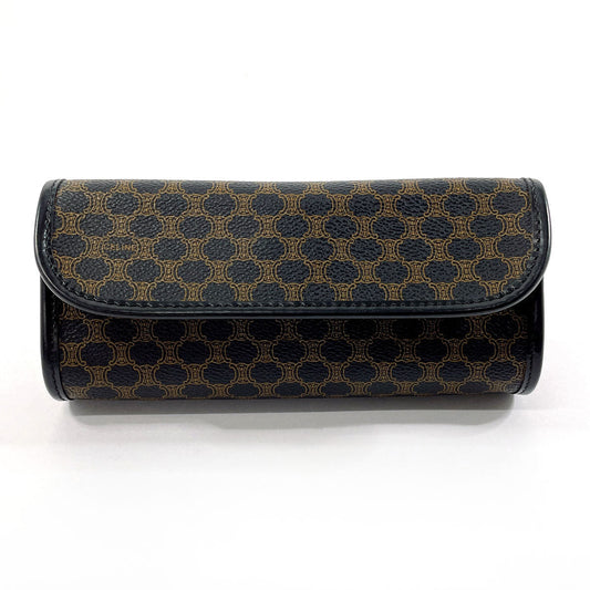 CELINE Pouch PVC black Macadam