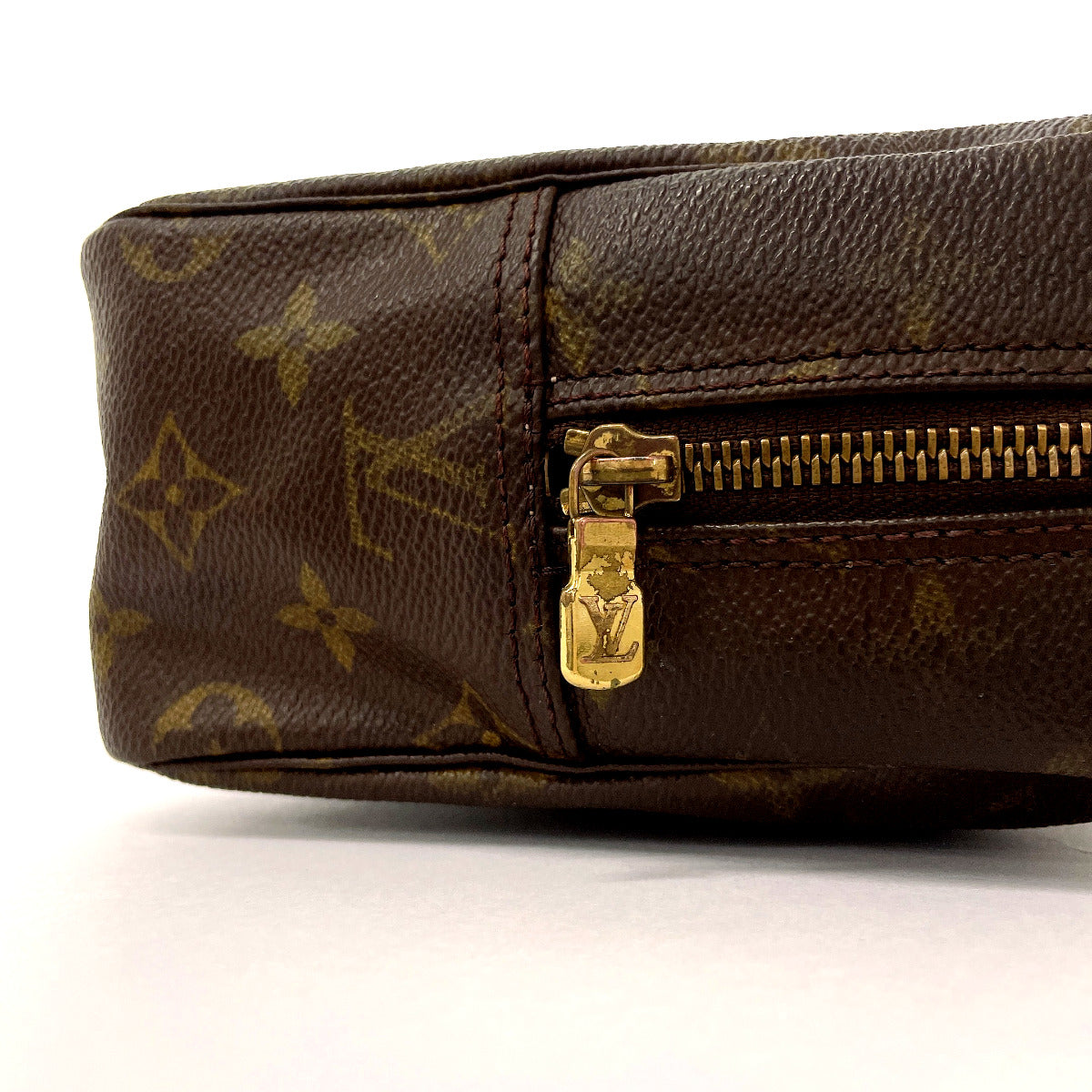 LOUIS VUITTON Pouch M47522 Monogram canvas Brown Truth Wallet 28