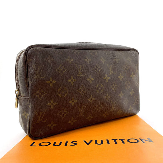 LOUIS VUITTON Pouch M47522 Monogram canvas Brown Truth Wallet 28