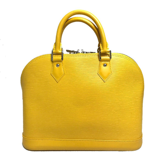 LOUIS VUITTON Handbag M40951 Epi Leather yellow Epi Alma PM Women Used Authentic
