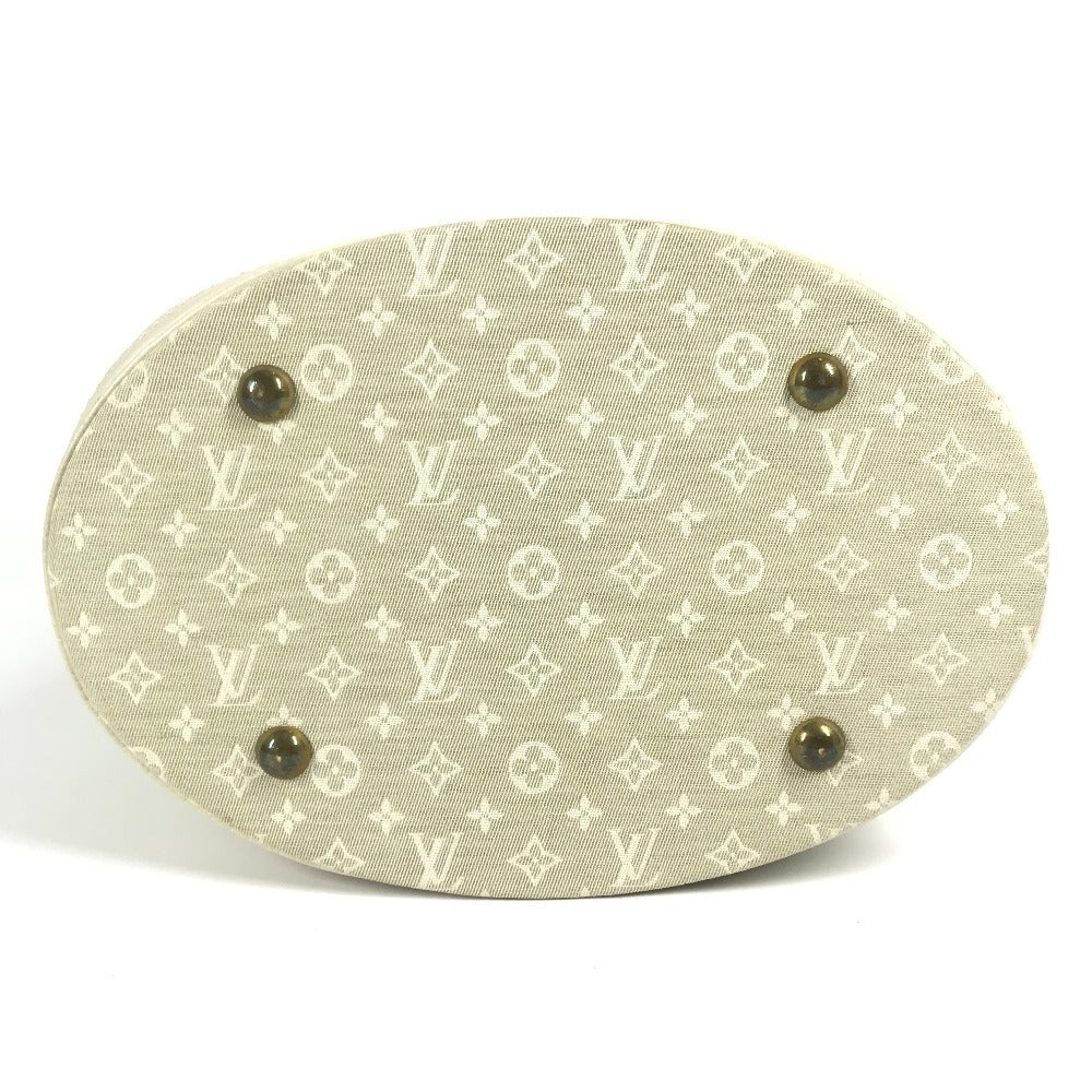 LOUIS VUITTON Shoulder Bag M95316 Monogram Mini-LinCanvas White type Monogram mini run BucketPM Bucket PM