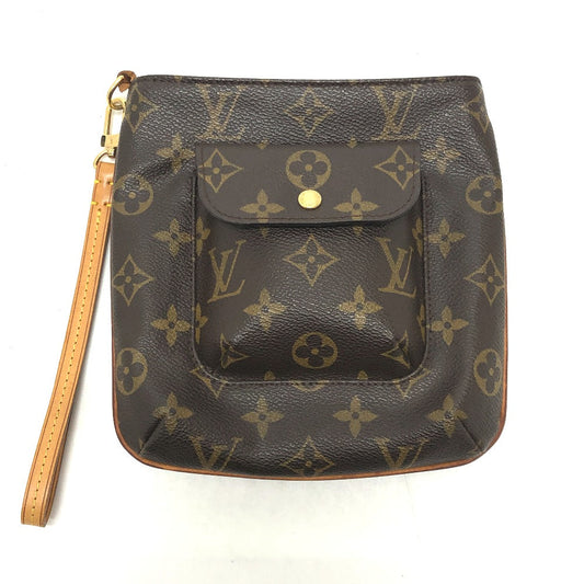 LOUIS VUITTON Pouch M51901 Monogram canvas Brown Monogram Partition Women Used Authentic