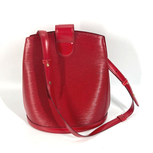 LOUIS VUITTON Shoulder Bag M52257 Epi Leather Red Epi Cluny