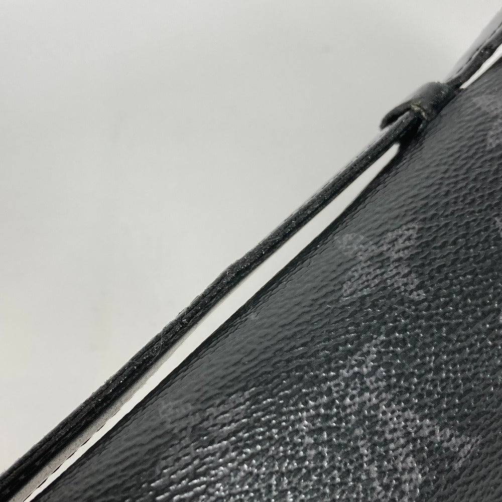 LOUIS VUITTON Long Wallet Purse M61698 Monogram Eclipse Canvas black Monogram Eclipse Zippy XL mens Used Authentic