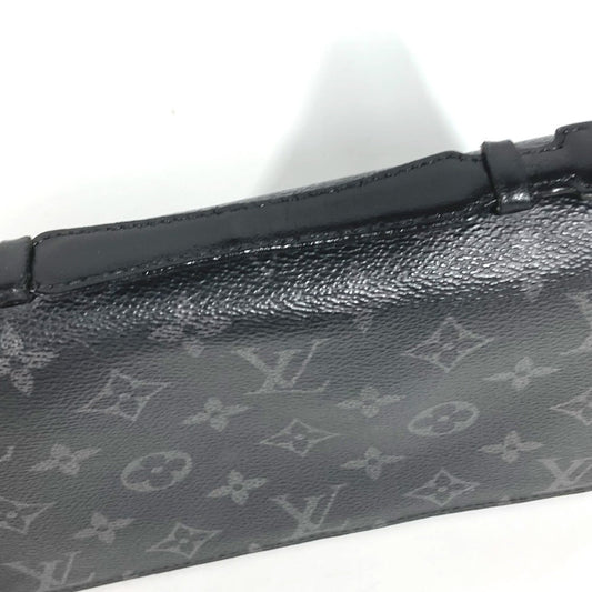 LOUIS VUITTON Long Wallet Purse M61698 Monogram Eclipse Canvas black Monogram Eclipse Zippy XL mens Used Authentic