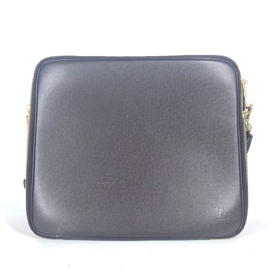 LOUIS VUITTON Handbag M30836 Taiga Leather wine-red Taiga Porto Ordina Tour Odessa