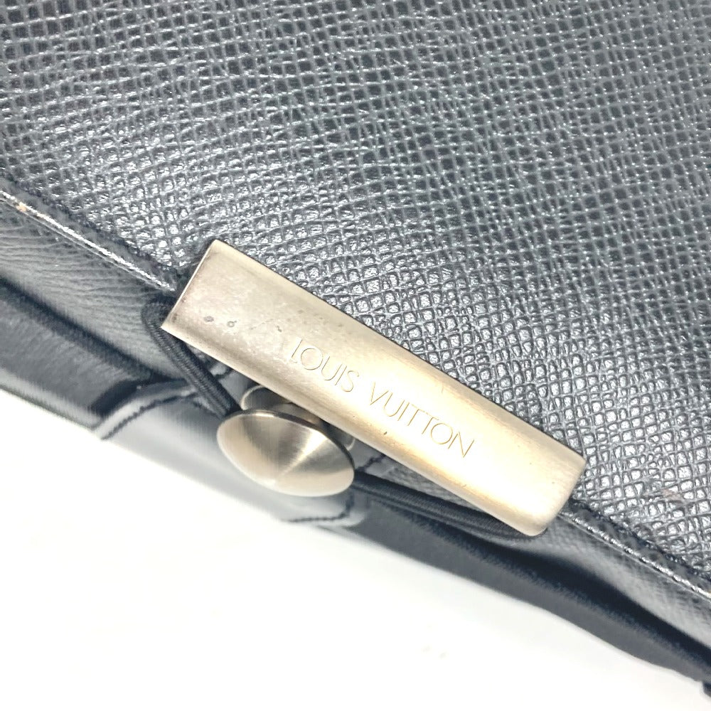 LOUIS VUITTON Shoulder Bag M30142 Taiga Leather, Nylon Canvas black Taiga Victor