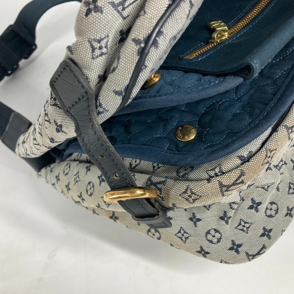 LOUIS VUITTON Shoulder Bag M42350 Monogram mini canvas Navy Monogram mini Sac Maman