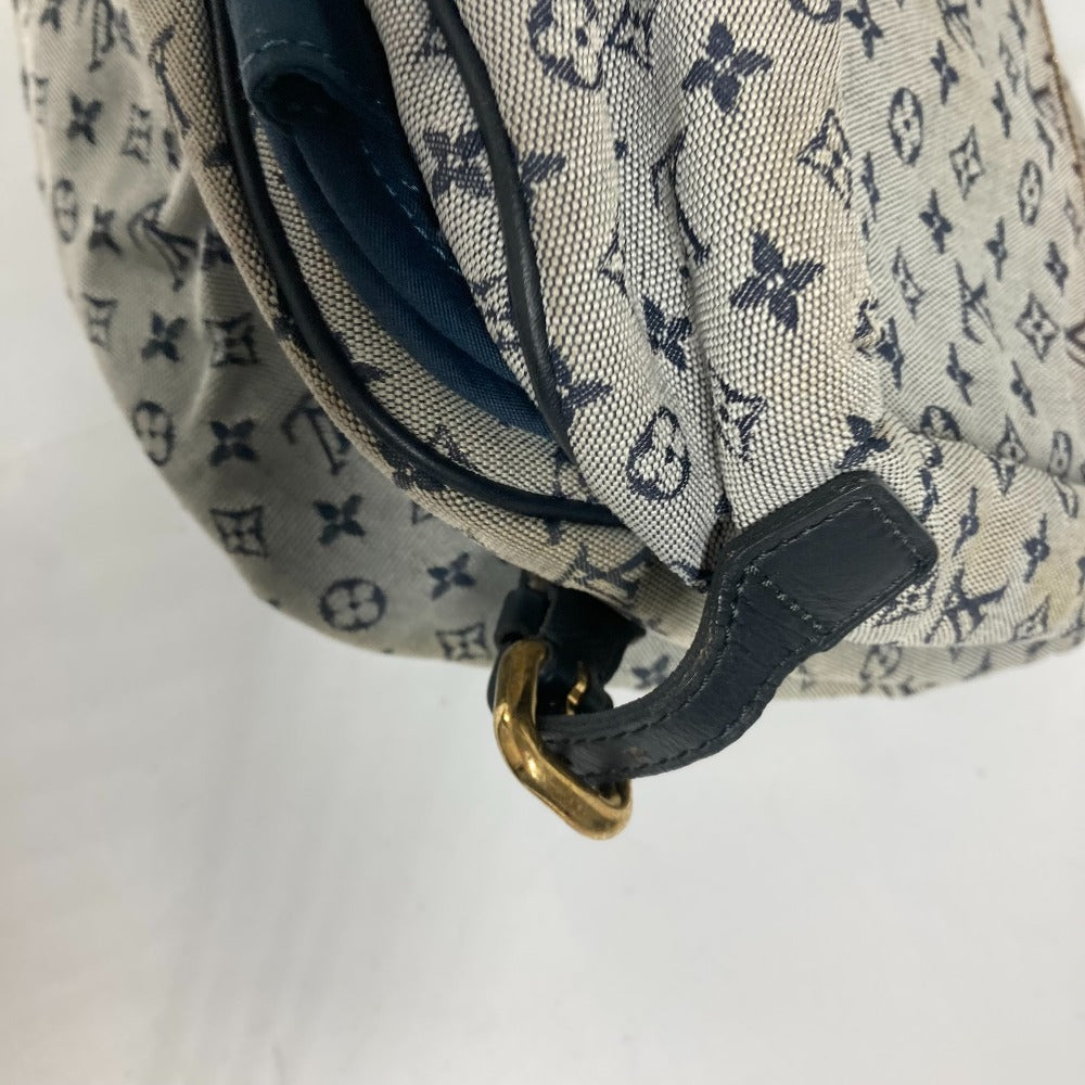 LOUIS VUITTON Shoulder Bag M42350 Monogram mini canvas Navy Monogram mini Sac Maman