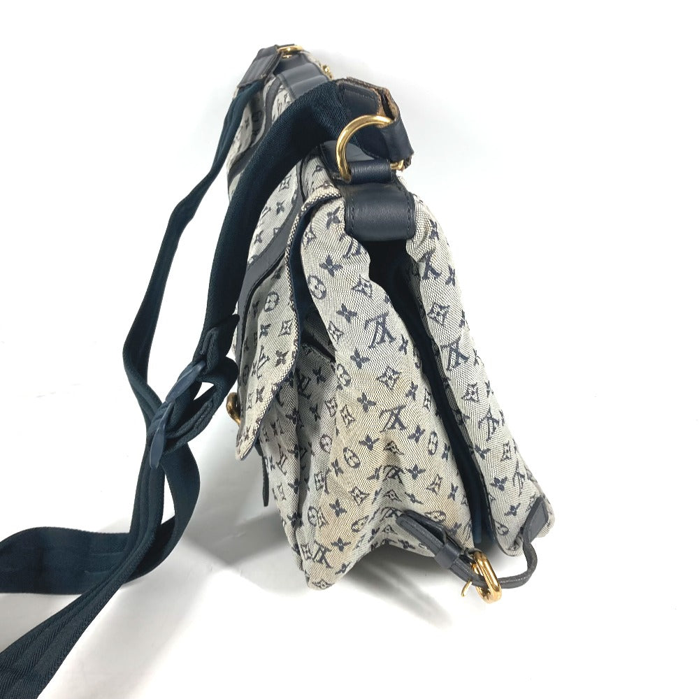 LOUIS VUITTON Shoulder Bag M42350 Monogram mini canvas Navy Monogram mini Sac Maman