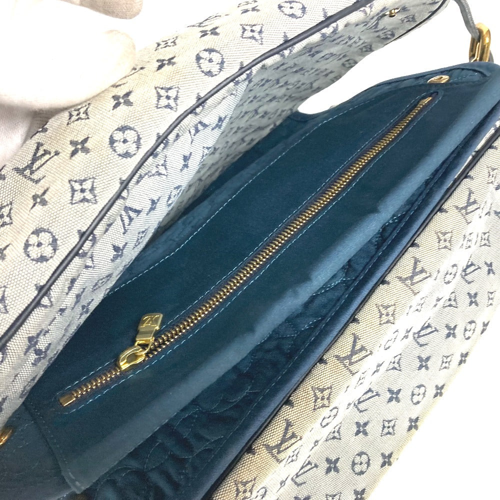 LOUIS VUITTON Shoulder Bag M42350 Monogram mini canvas Navy Monogram mini Sac Maman