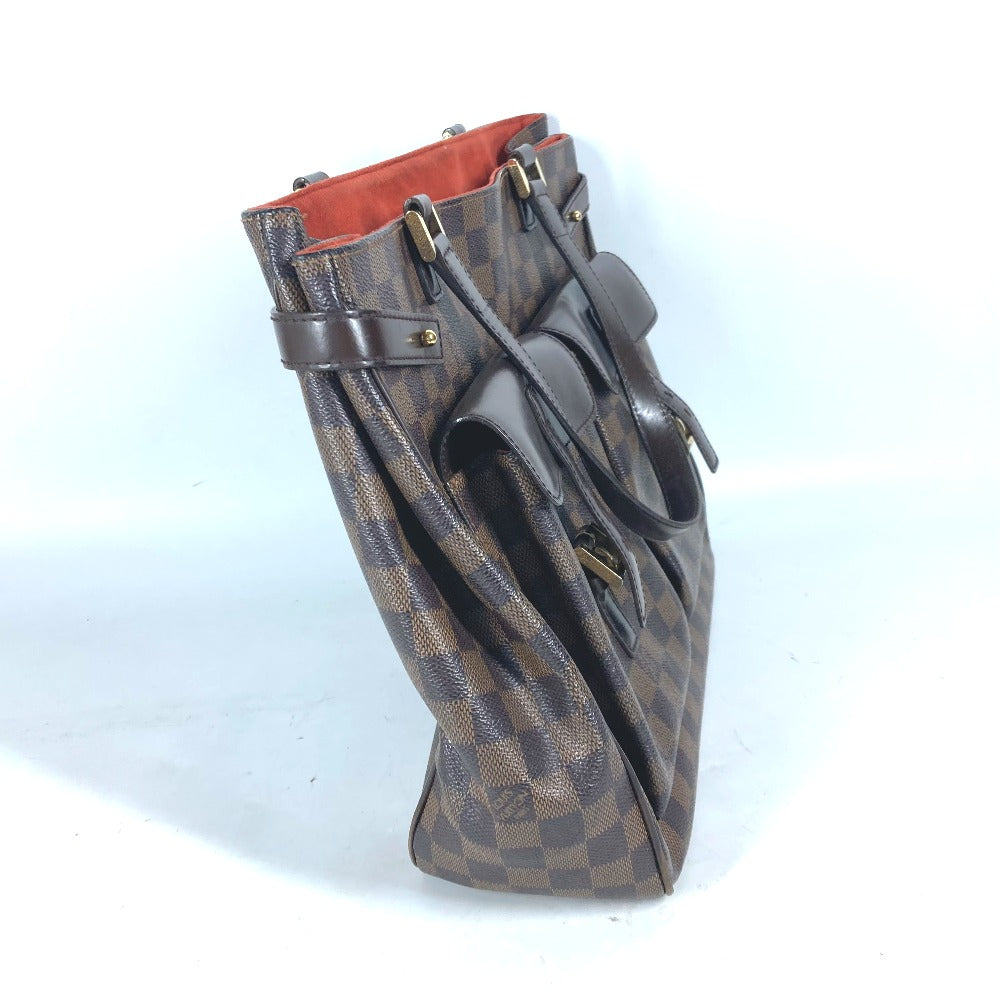 LOUIS VUITTON Shoulder Bag N51128 Damier canvas Brown Damier Uzes