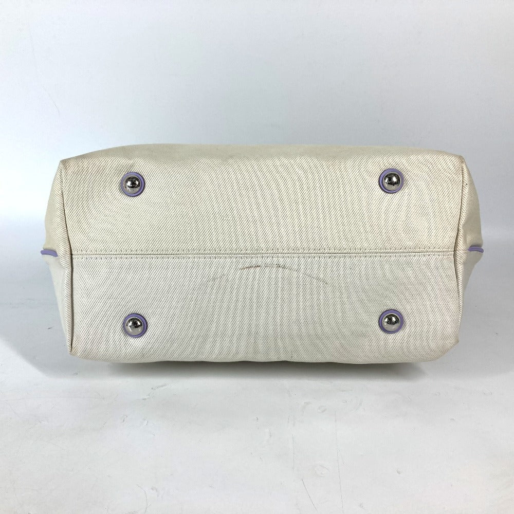 LOUIS VUITTON Shoulder Bag M94500 Leather / canvas purple Summer collection Hippo MM Women Used Authentic