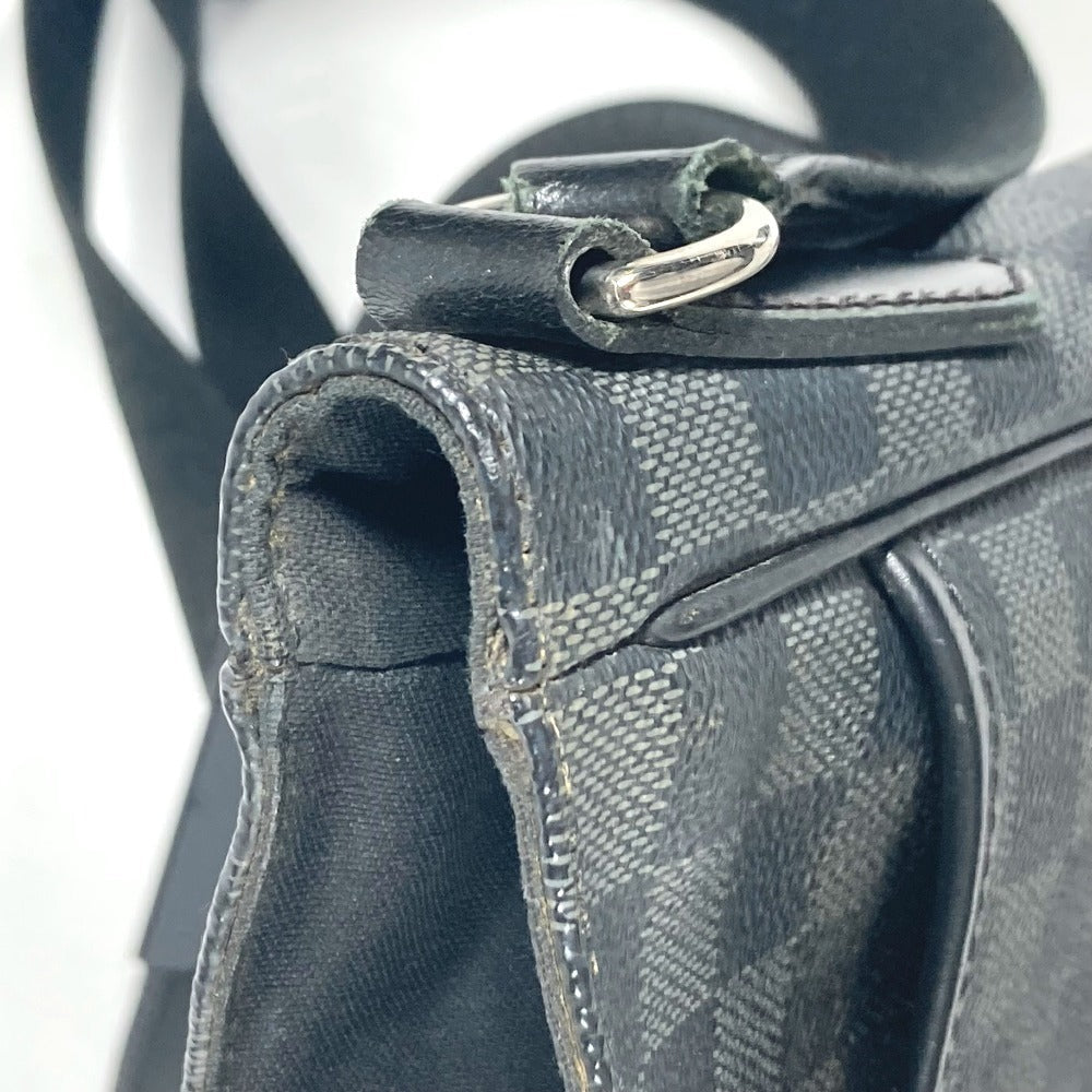 LOUIS VUITTON Shoulder Bag N58029 Damier Grafitto Canvas black Damier Grafitte Daniel MM