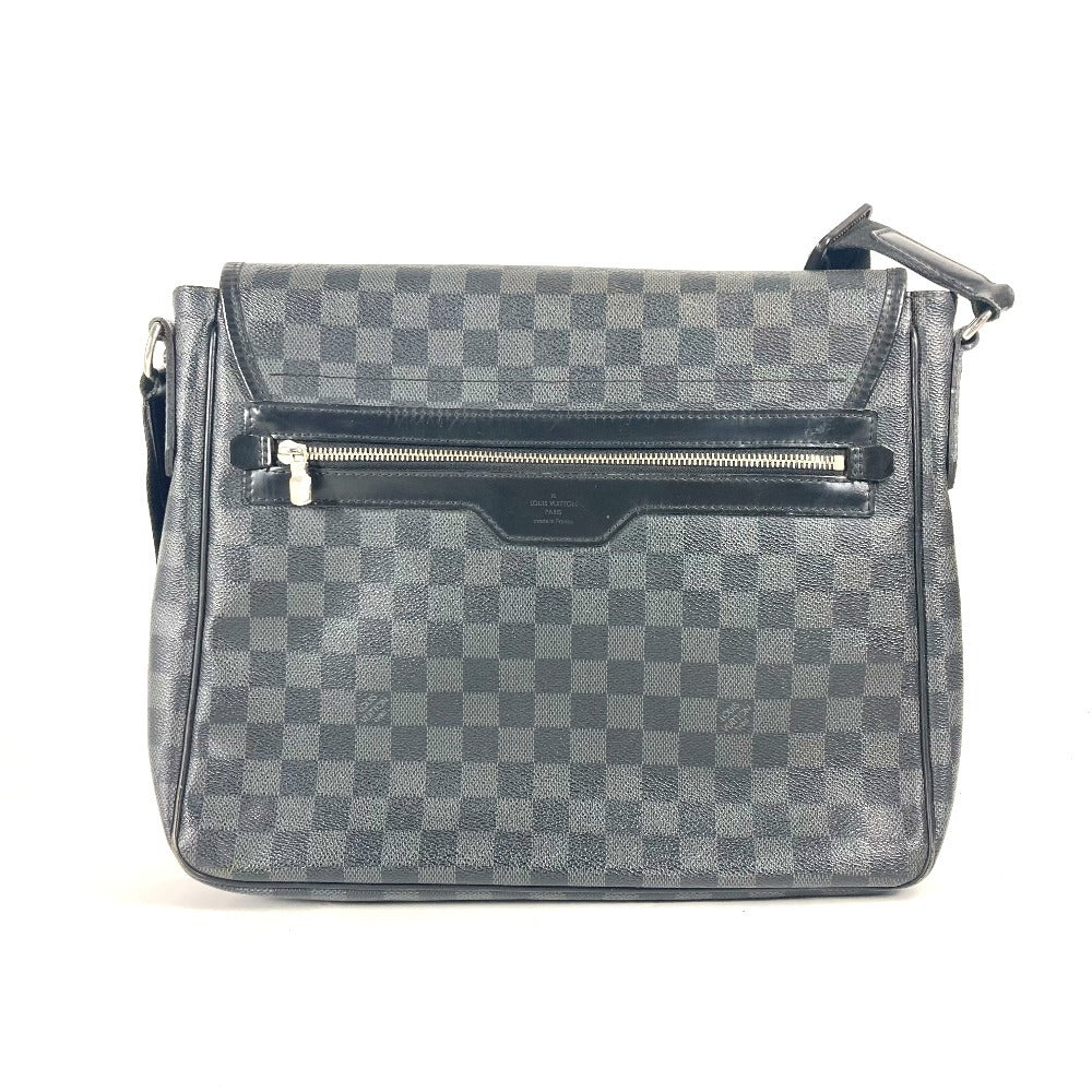 LOUIS VUITTON Shoulder Bag N58029 Damier Grafitto Canvas black Damier Grafitte Daniel MM