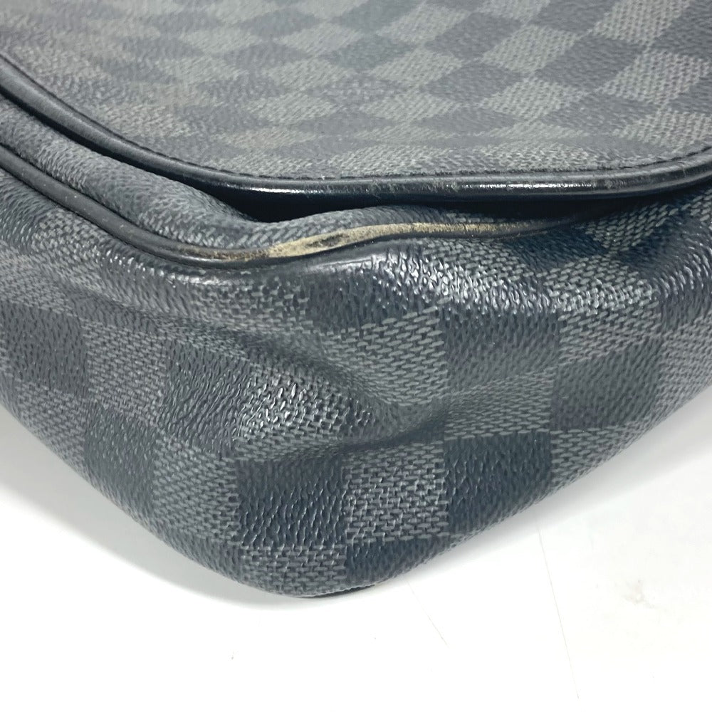 LOUIS VUITTON Shoulder Bag N58029 Damier Grafitto Canvas black Damier Grafitte Daniel MM