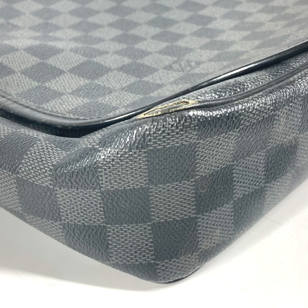 LOUIS VUITTON Shoulder Bag N58029 Damier Grafitto Canvas black Damier Grafitte Daniel MM