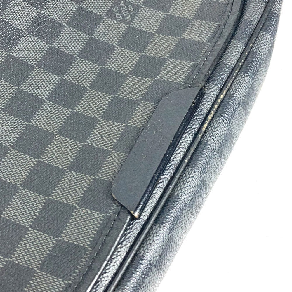 LOUIS VUITTON Shoulder Bag N58029 Damier Grafitto Canvas black Damier Grafitte Daniel MM