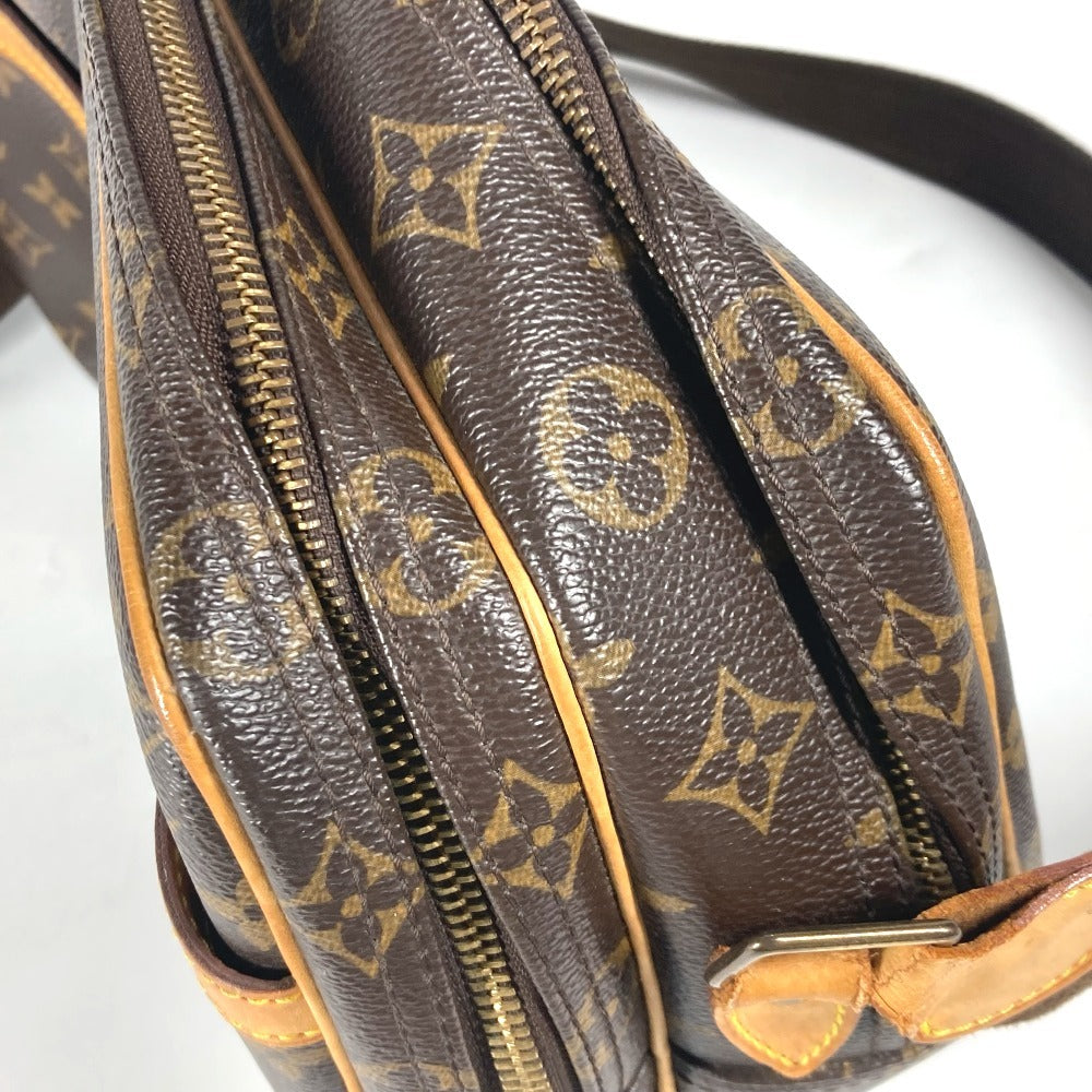 LOUIS VUITTON Shoulder Bag M45254 Monogram canvas Brown Monogram Reporter PM Women Used Authentic