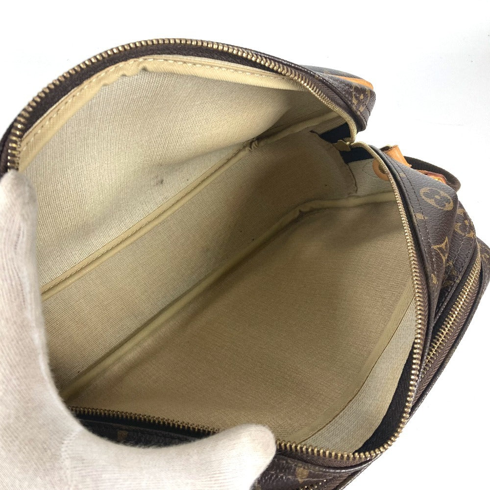 LOUIS VUITTON Shoulder Bag M45254 Monogram canvas Brown Monogram Reporter PM Women Used Authentic