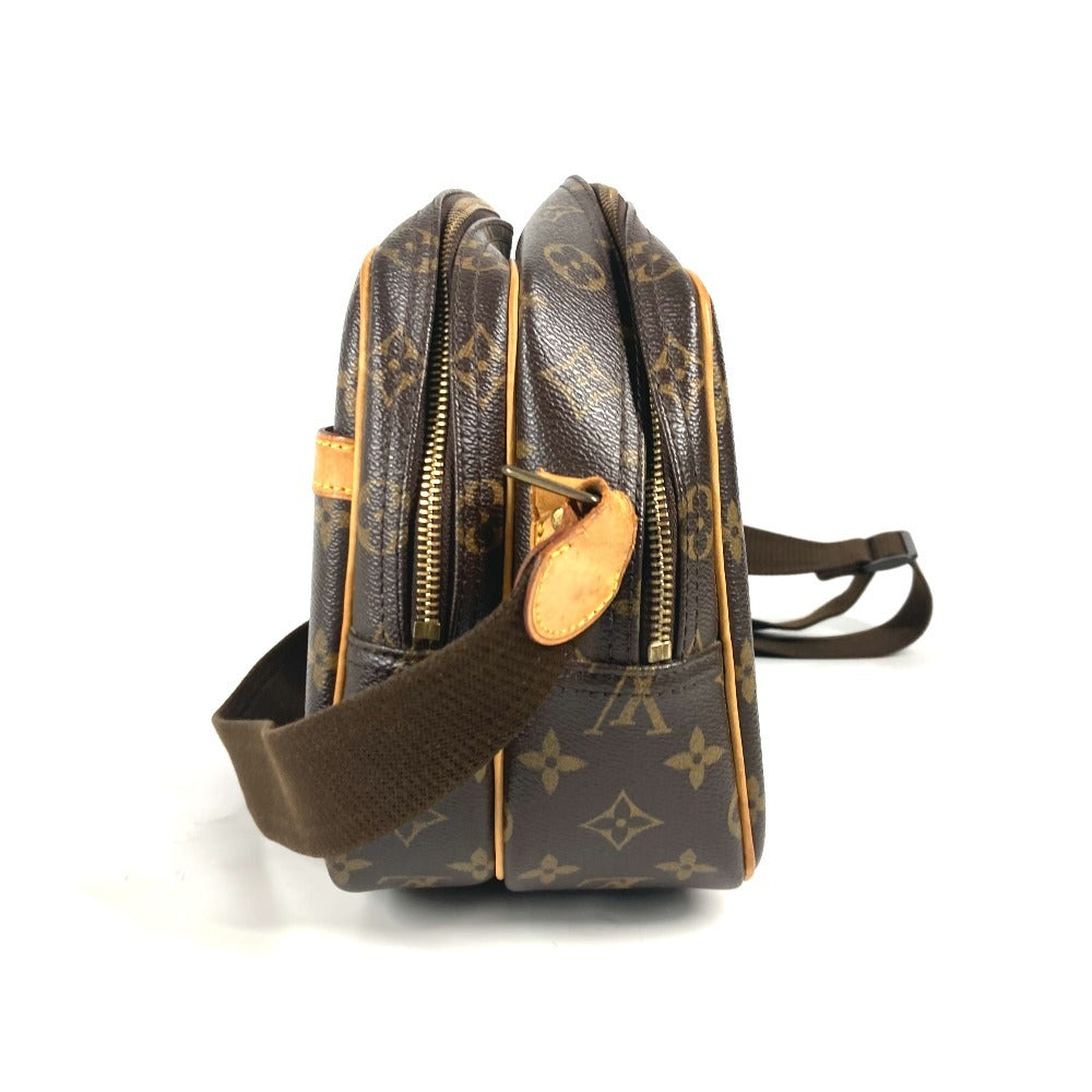 LOUIS VUITTON Shoulder Bag M45254 Monogram canvas Brown Monogram Reporter PM Women Used Authentic