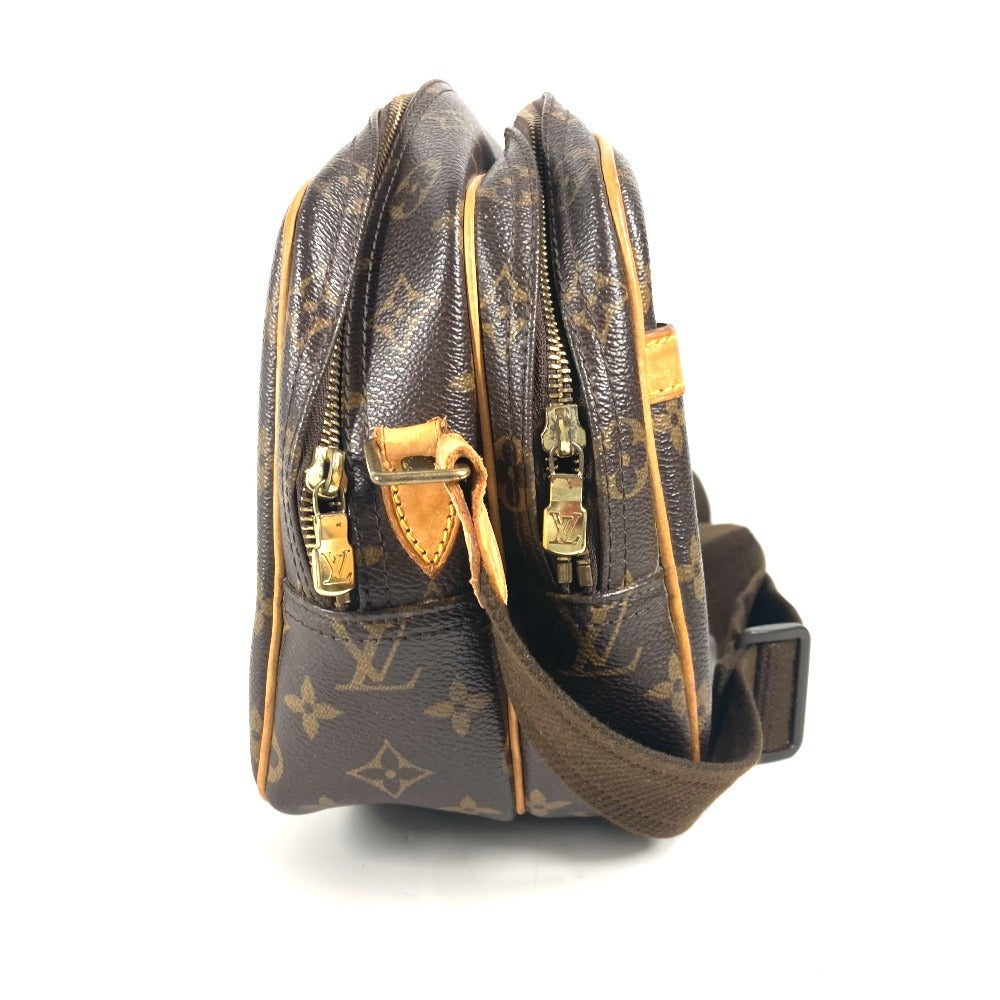 LOUIS VUITTON Shoulder Bag M45254 Monogram canvas Brown Monogram Reporter PM Women Used Authentic