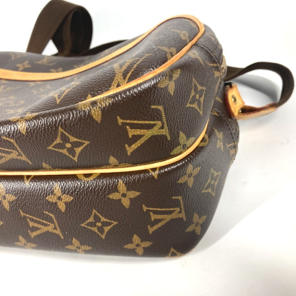 LOUIS VUITTON Shoulder Bag M45254 Monogram canvas Brown Monogram Reporter PM Women Used Authentic