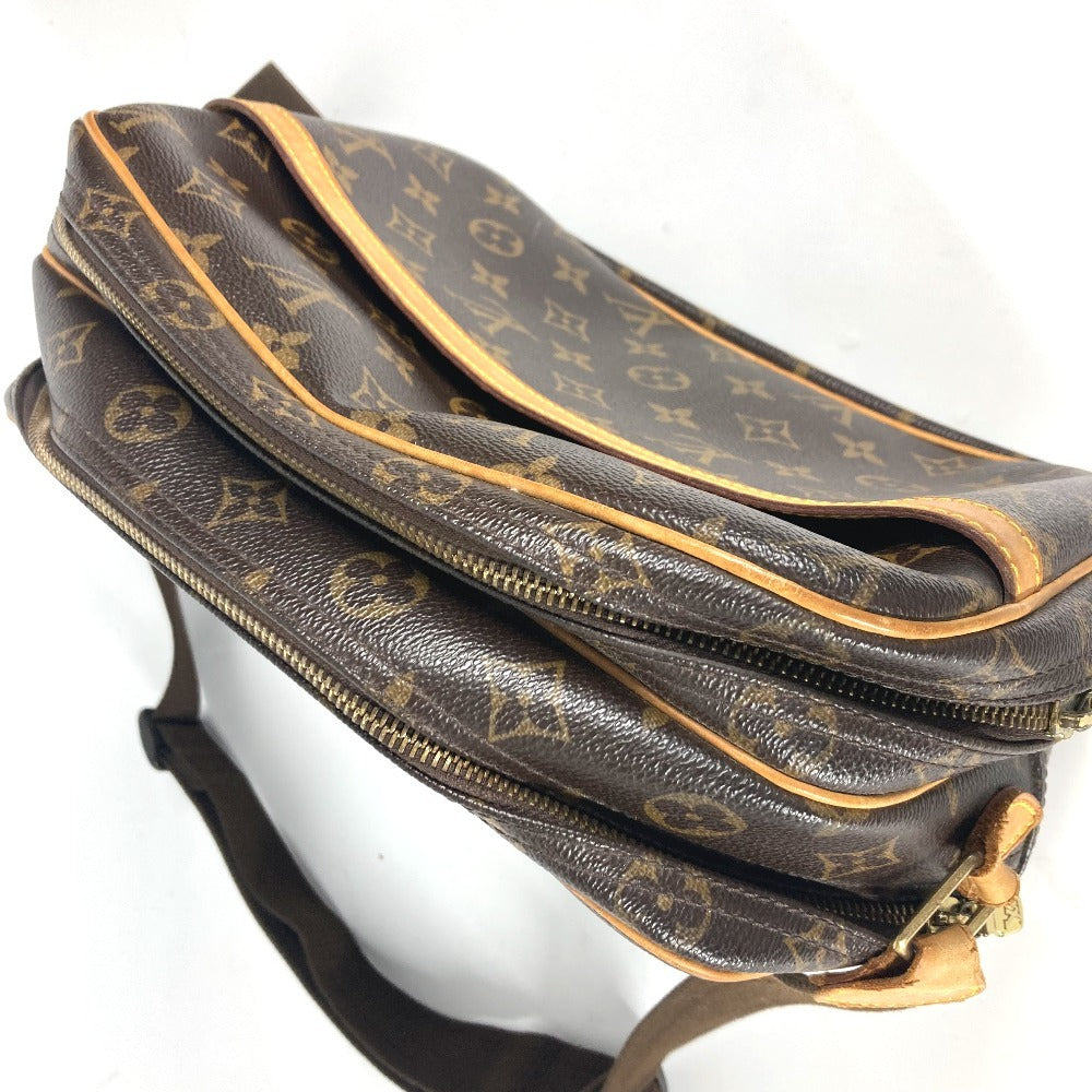 LOUIS VUITTON Shoulder Bag M45254 Monogram canvas Brown Monogram Reporter PM Women Used Authentic