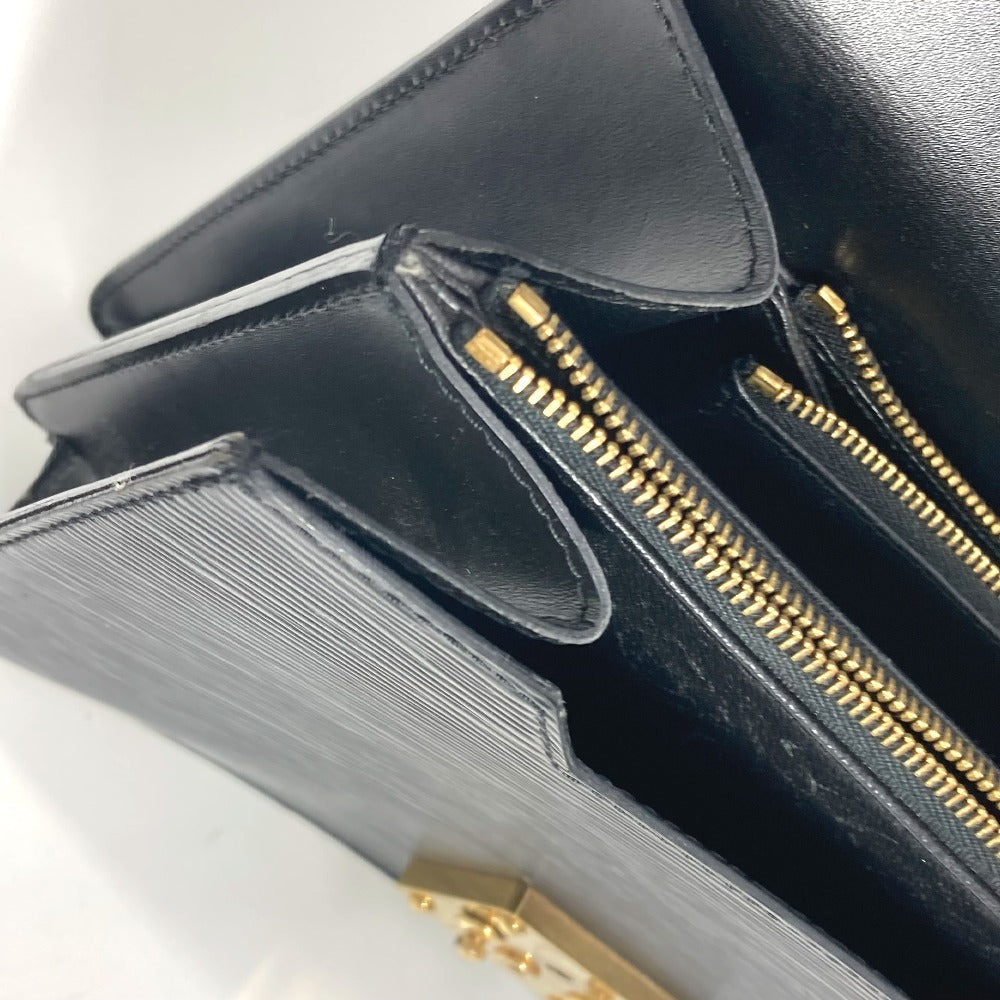 LOUIS VUITTON Handbag M52132 Epi Leather black Epi Concorde Women Used Authentic