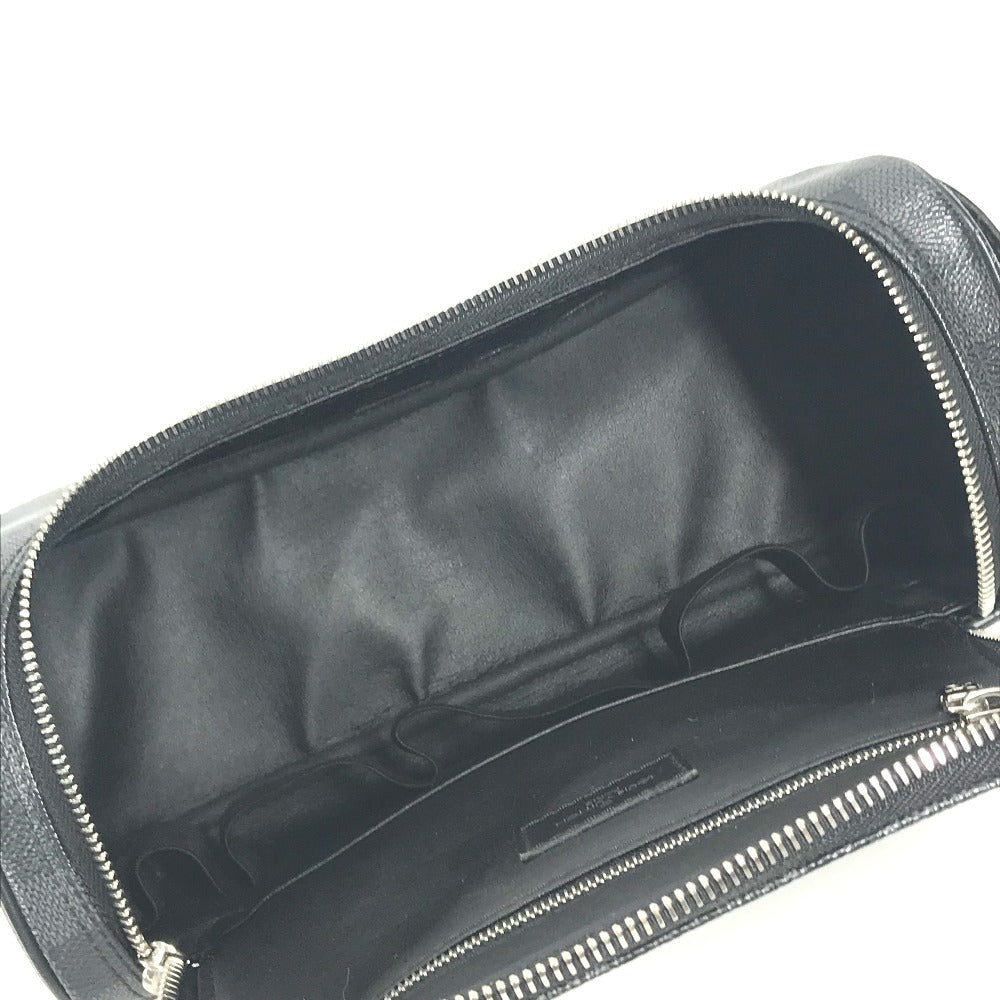 LOUIS VUITTON Pouch N47625 Damier Grafitto Canvas black Damier Grafitte C Cracking pouch