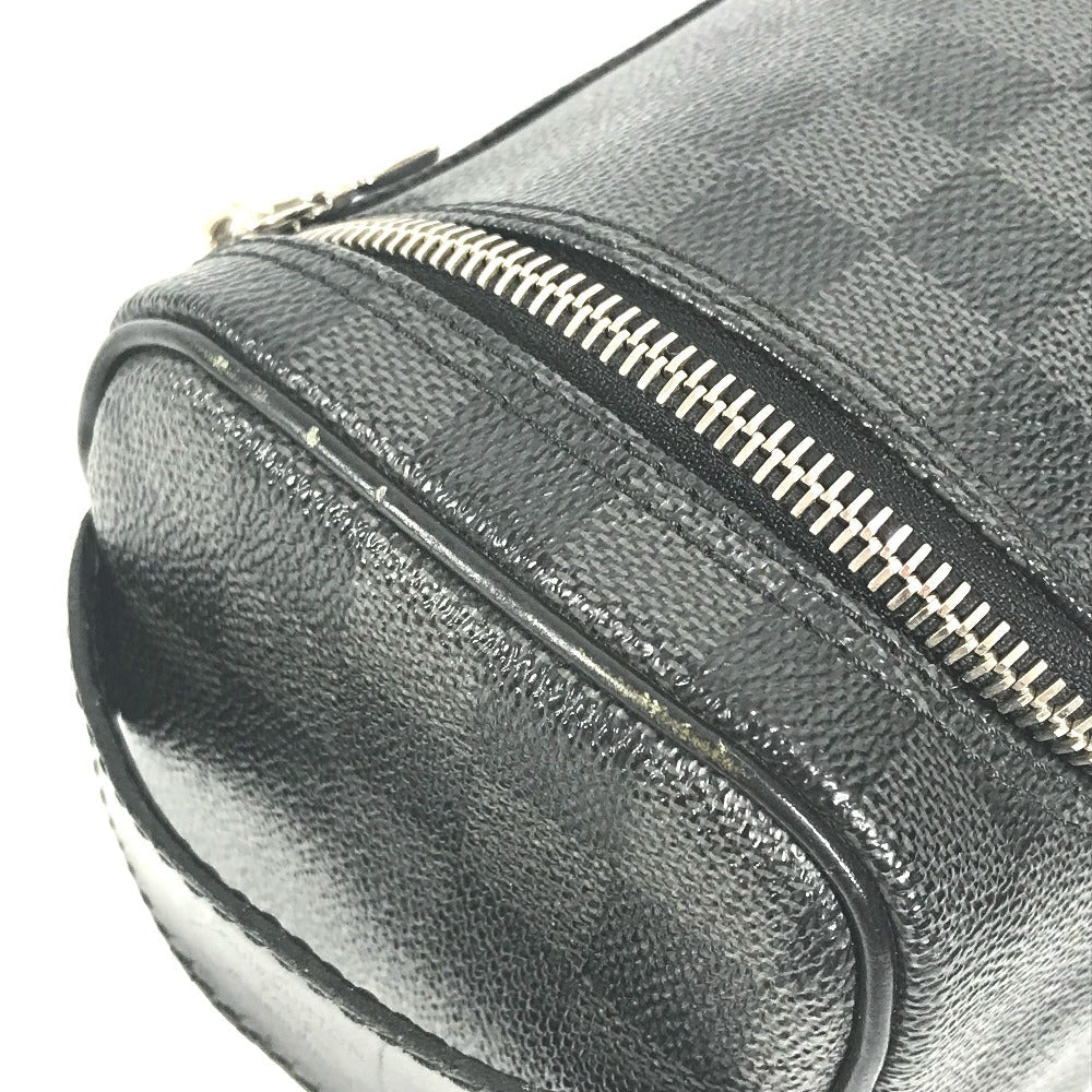 LOUIS VUITTON Pouch N47625 Damier Grafitto Canvas black Damier Grafitte C Cracking pouch