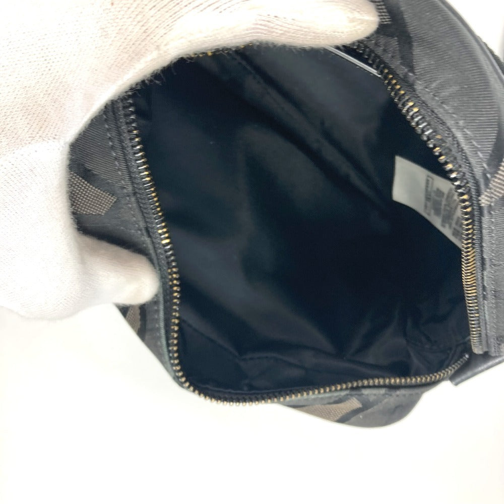 BURBERRY Shoulder Bag 8043708 Nylon canvas Gray type TB logo