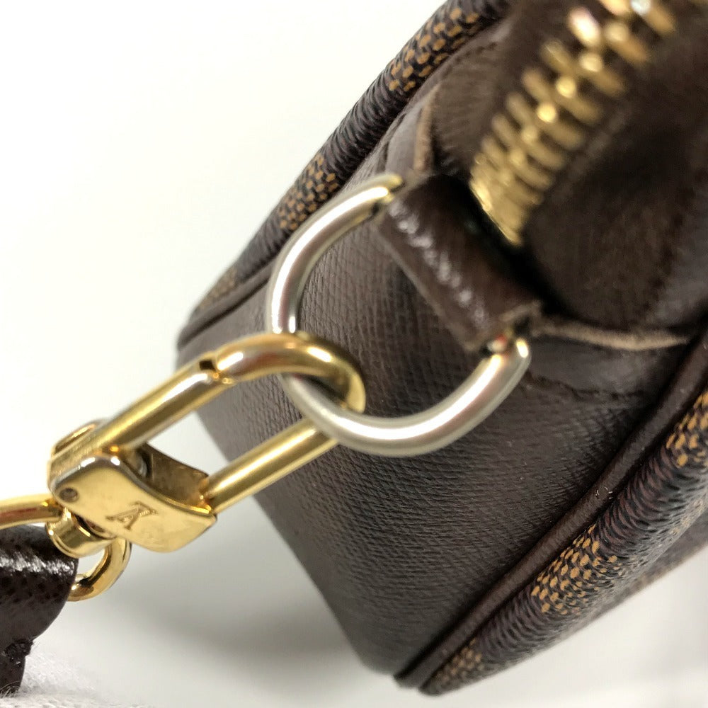 LOUIS VUITTON Shoulder Bag N51982 Damier canvas Brown Damier Truth makeup accessories pouch Women Used Authentic