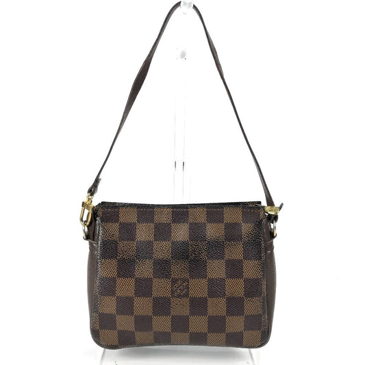 LOUIS VUITTON Shoulder Bag N51982 Damier canvas Brown Damier Truth makeup accessories pouch Women Used Authentic