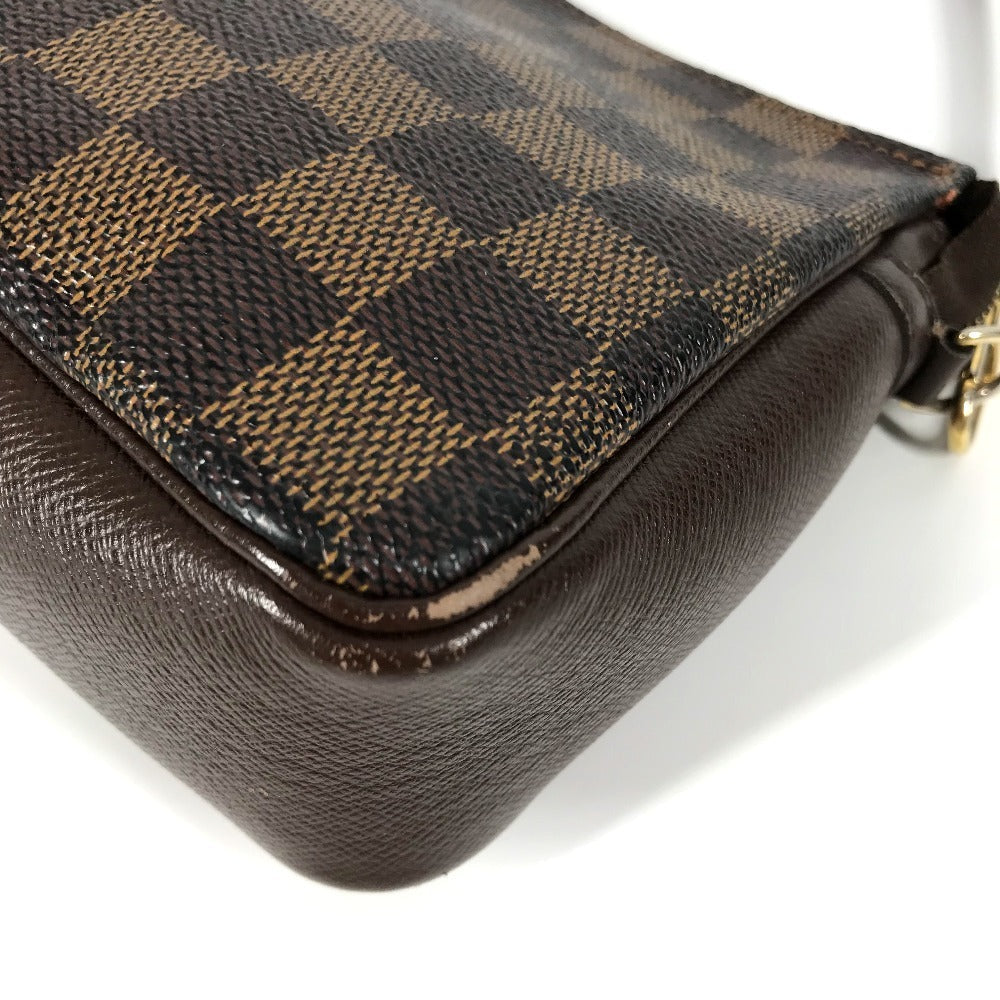 LOUIS VUITTON Shoulder Bag N51982 Damier canvas Brown Damier Truth makeup accessories pouch Women Used Authentic