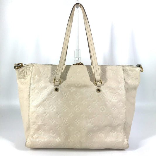 LOUIS VUITTON Shoulder Bag M93411 Monogram Ann Platt Leather white Monogram Ann Platt Remunize PM unisex(Unisex) Used Authentic