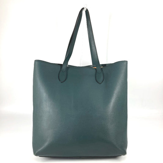 BURBERRY Shoulder Bag 4077155 leather khaki logo unisex(Unisex) Used Authentic